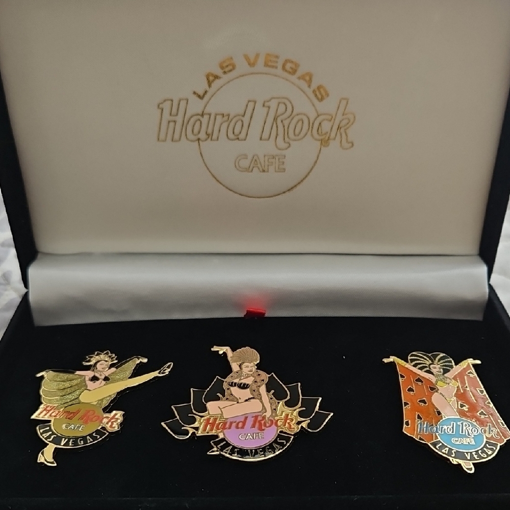 Hard Rock Cafe Las Vegas Pin Set